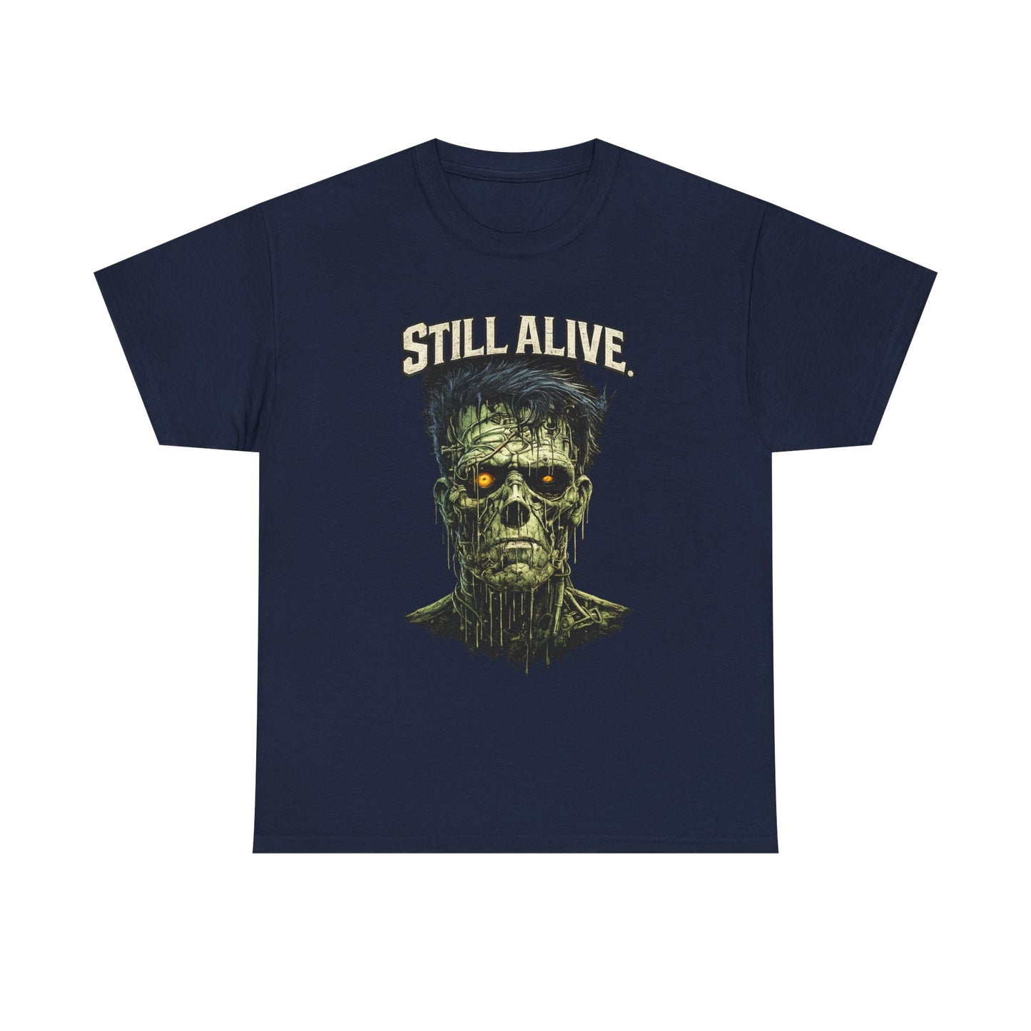 Still Alive Zombie Tee — Retro Horror Graphic T-Shirt