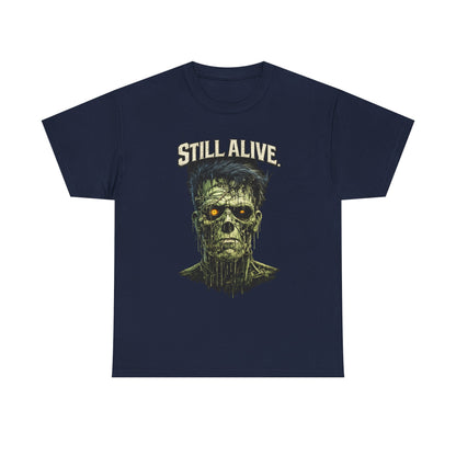Still Alive Zombie Tee — Retro Horror Graphic T-Shirt