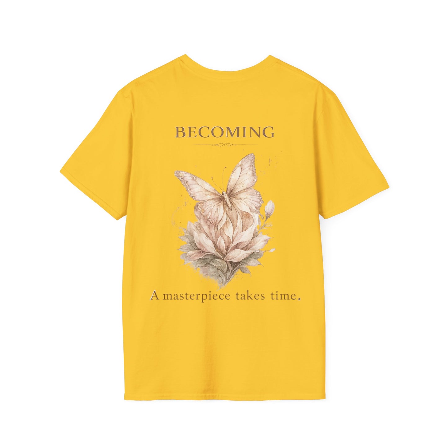 Becoming Butterfly T-Shirt — Inspirational Women’s Growth Tee