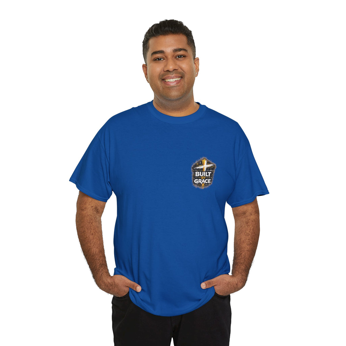 Built by Grace Christian Graphic T-Shirt - product view