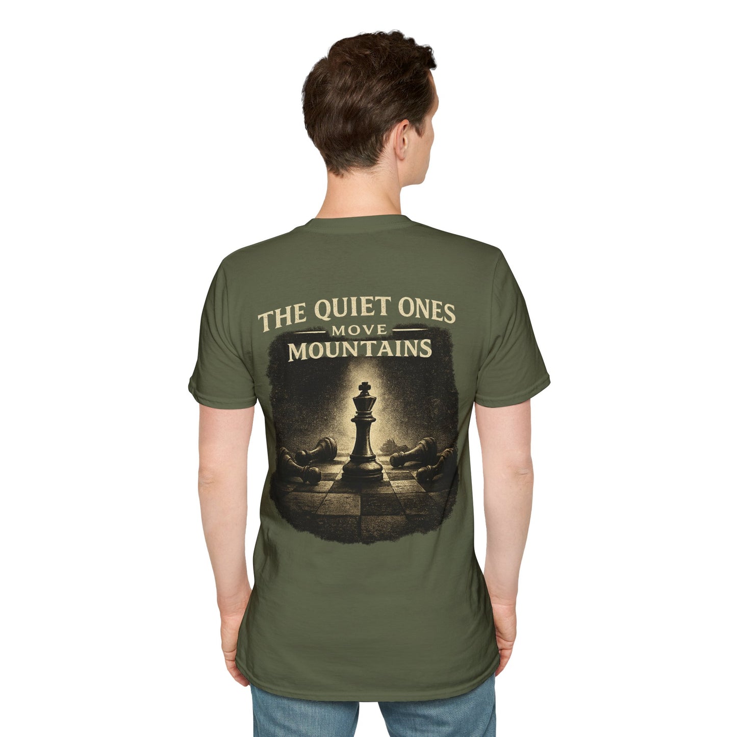 The Quiet Ones Move Mountains Men's Graphic T-Shirt
