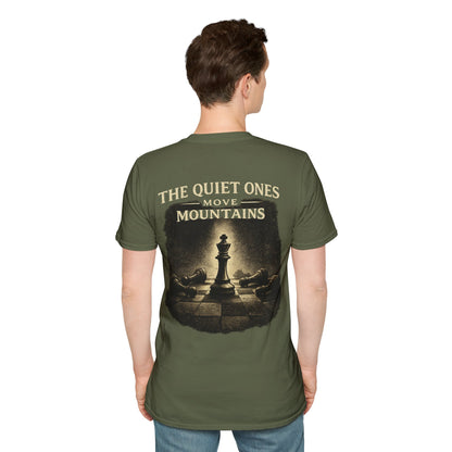 The Quiet Ones Move Mountains Men's Graphic T-Shirt