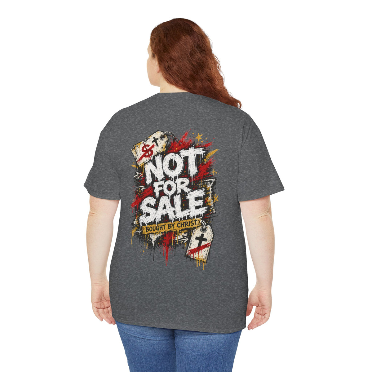 Not for Sale Bought by Christ Christian T-Shirt - product view