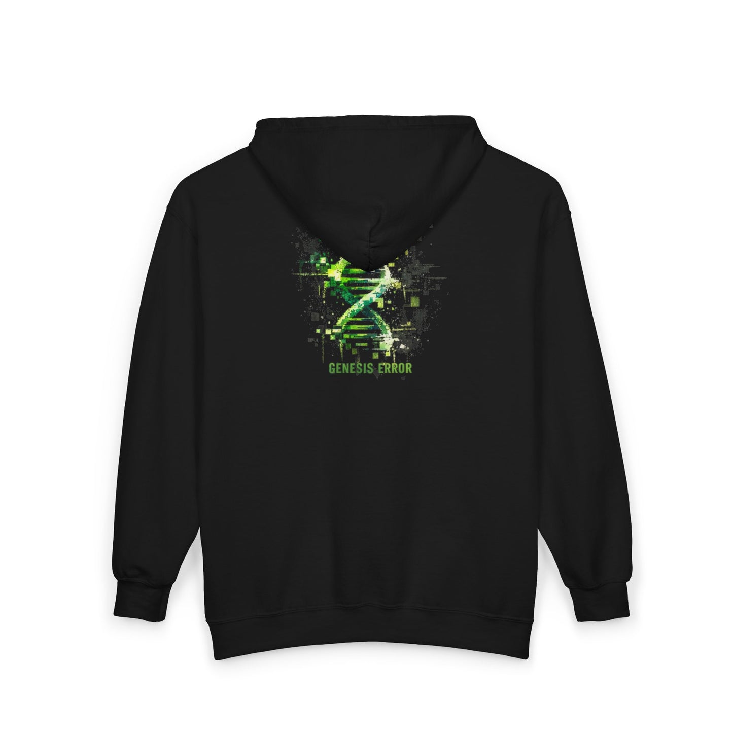 DNA Science Hoodie - Genetics Nerd Full-Zip Zip-Up Sweatshirt
