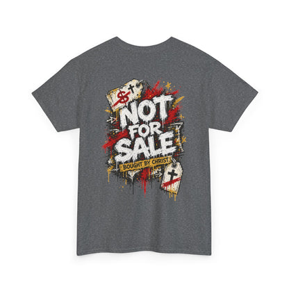 Not for Sale Bought by Christ Christian T-Shirt - product view