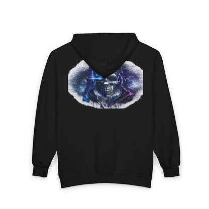 Skull Galaxy Cosmic Zip Hoodie