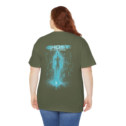 Ghost in the Grid Cyberpunk T-Shirt - product view