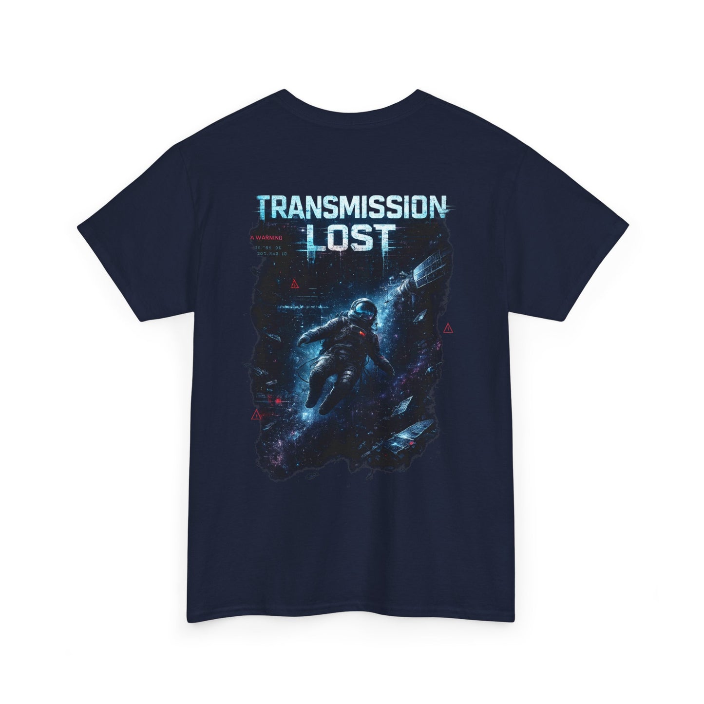 Transmission Lost Astronaut T-Shirt | Sci-Fi Space Graphic Tee, Futuristic Cosmic Streetwear Shirt
