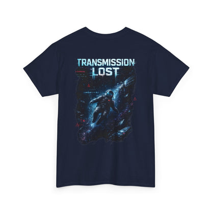Transmission Lost Astronaut T-Shirt | Sci-Fi Space Graphic Tee, Futuristic Cosmic Streetwear Shirt