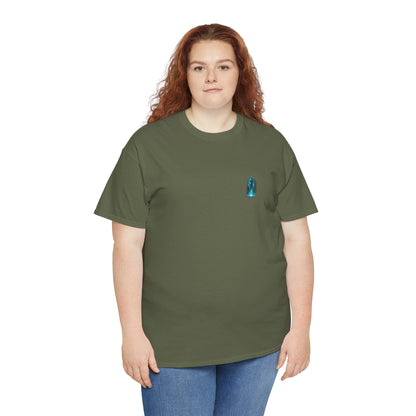 Ghost in the Grid Cyberpunk T-Shirt | Holographic Digital Ghost Sci-Fi Graphic Tee
