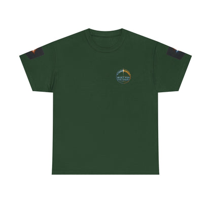 Starforged Built for the Stars Sci-Fi T-Shirt - product view