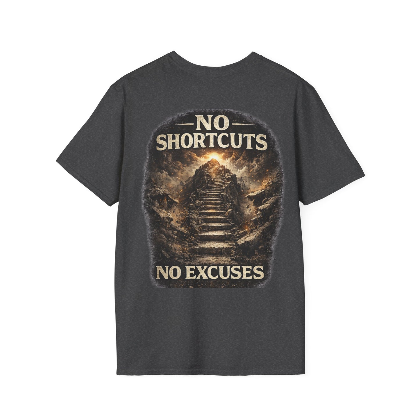 No Shortcuts No Excuses Men's Graphic T-Shirt