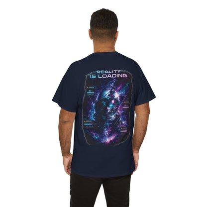 Cosmic Glitch Reality Is Loading Astronaut T-Shirt - product view