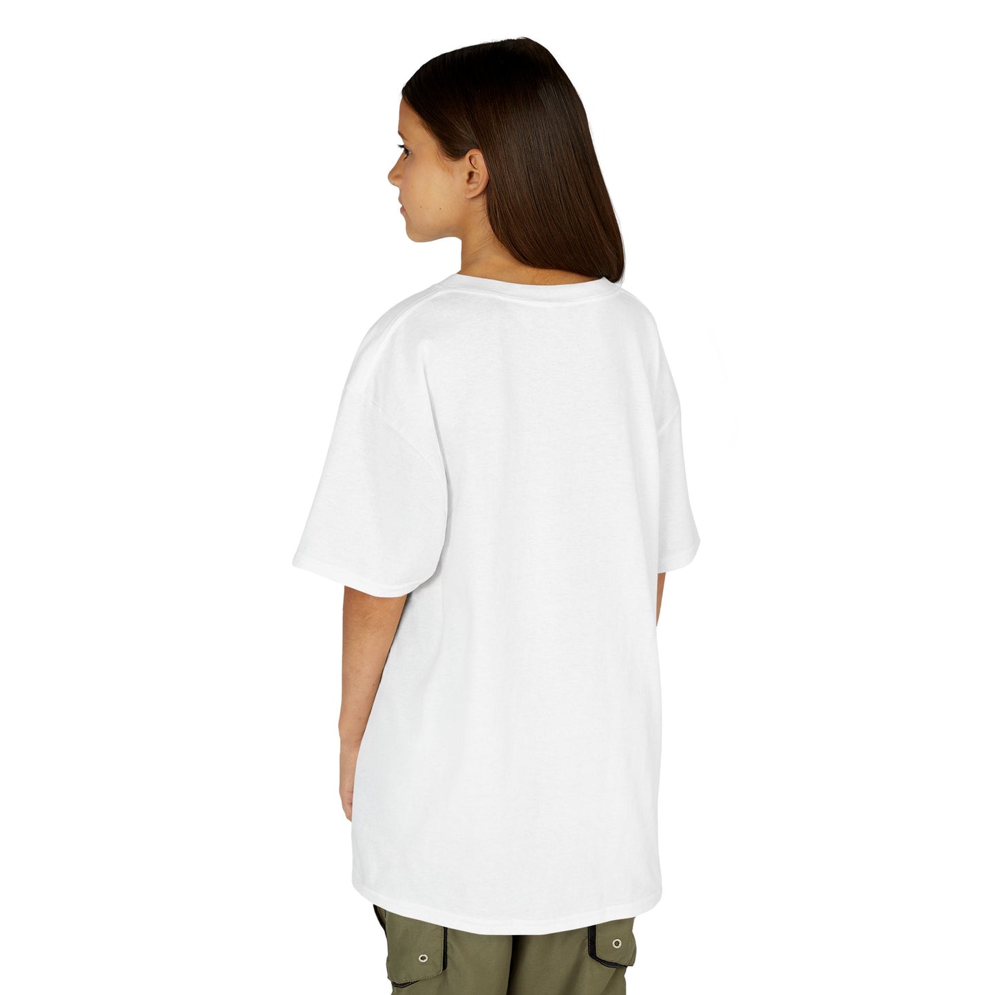 Adorable Cat-Themed Kids Heavy Cotton Tee - Perfect for Animal Lovers, Birthday Gifts, Everyday Wear, Celebration Attire, Cat Enthusiasts
