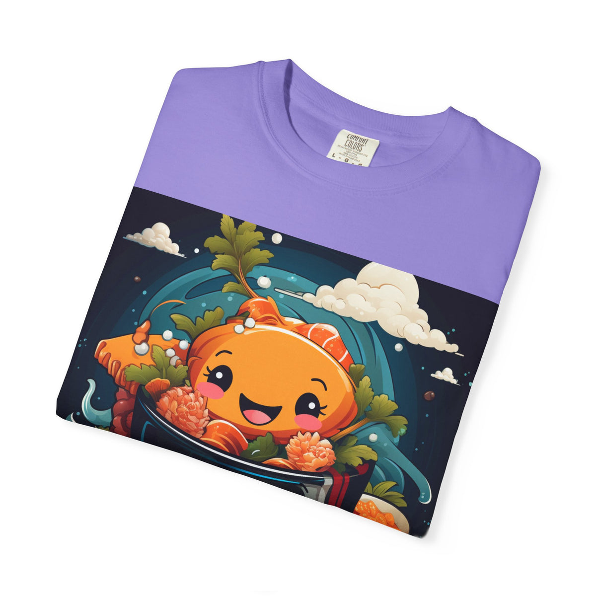 Cute Ramen Bowl T-Shirt | Foodie Graphic Tee - product view
