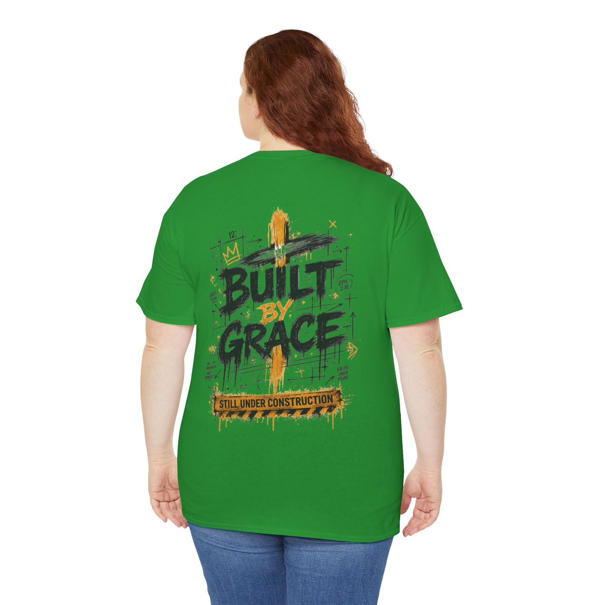 Built by Grace Christian Graphic T-Shirt - product view