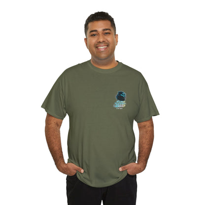 Void Runner Sci-Fi Motorcycle T-Shirt - product view