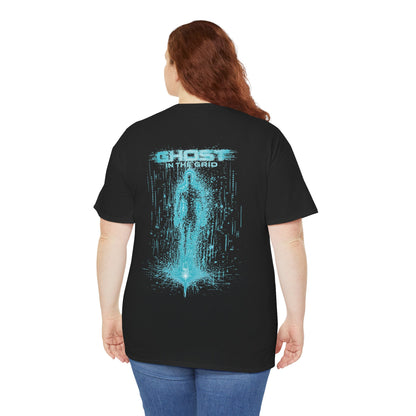 Ghost in the Grid Cyberpunk T-Shirt - product view