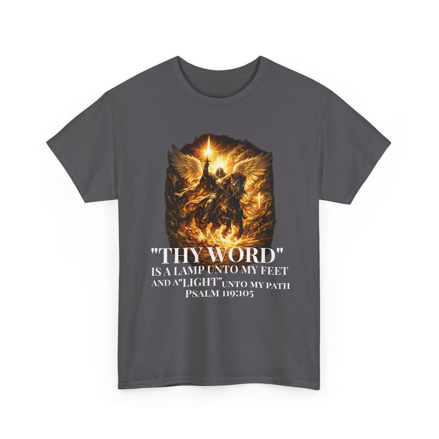 T‑Shirt - 'Thy Word Is A Lamp' Christian Scripture Graphic Tee