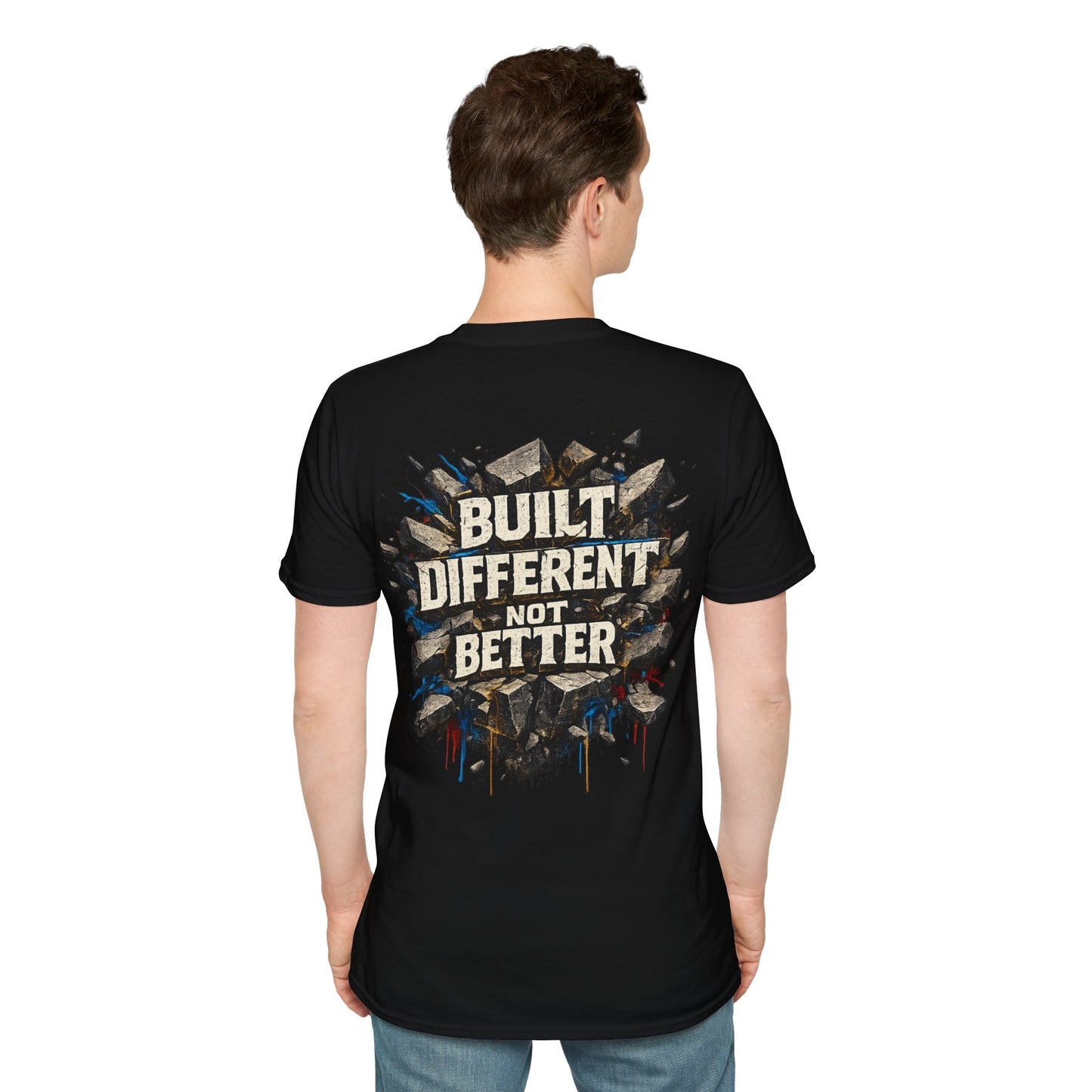 Built Different Tee — "BD Built Different" Graphic T-Shirt