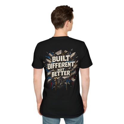 Built Different Tee — "BD Built Different" Graphic T-Shirt