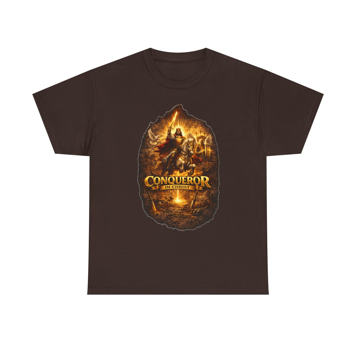 Conqueror Warrior Graphic T-Shirt - product view