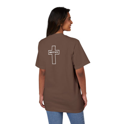 Man of Faith T-Shirt — Cross & Lion Christian Tee