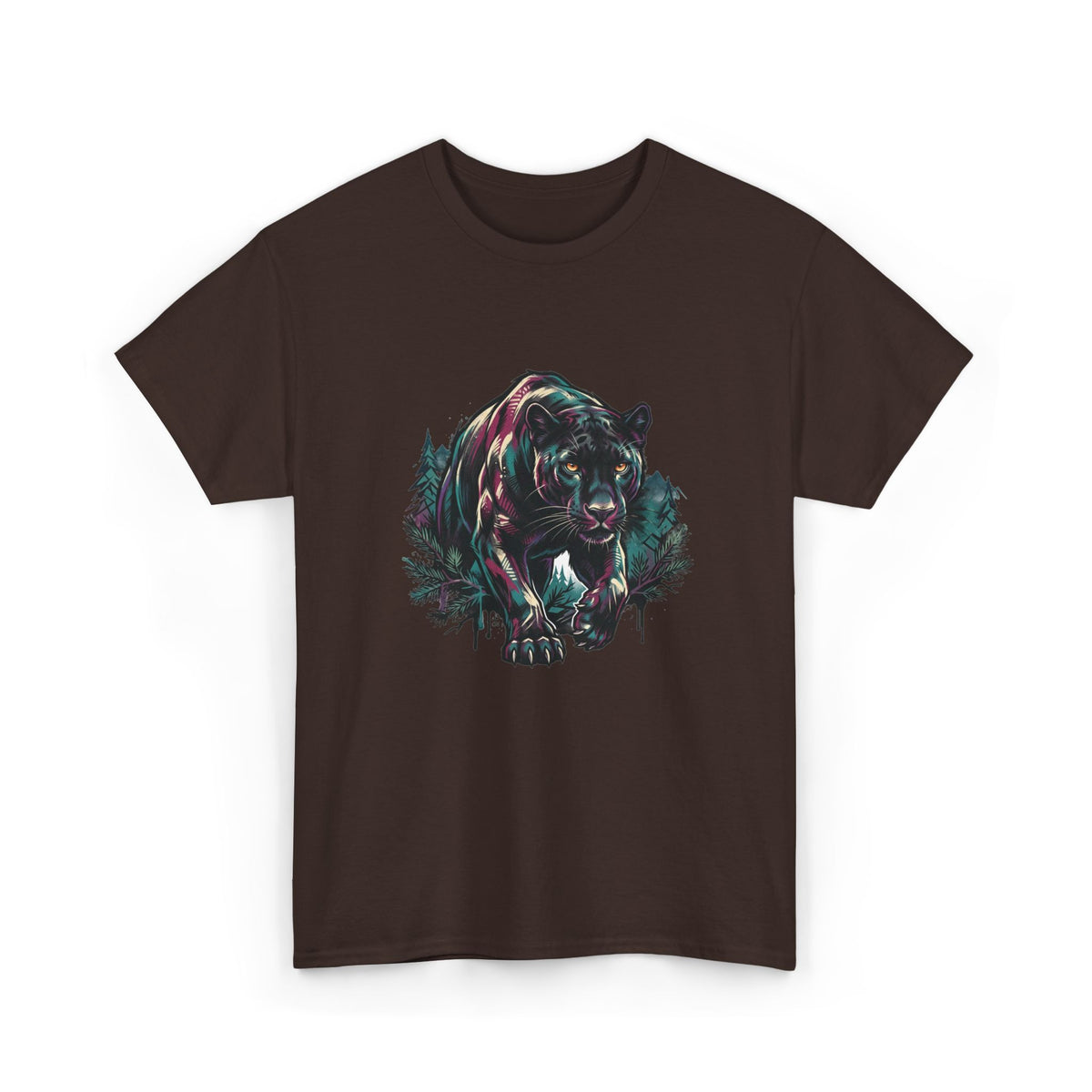 Midnight Prowler Graffiti Panther T-Shirt