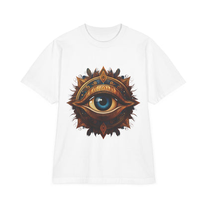 Mystic All-Seeing Eye T-Shirt — Boho Spiritual Graphic Tee