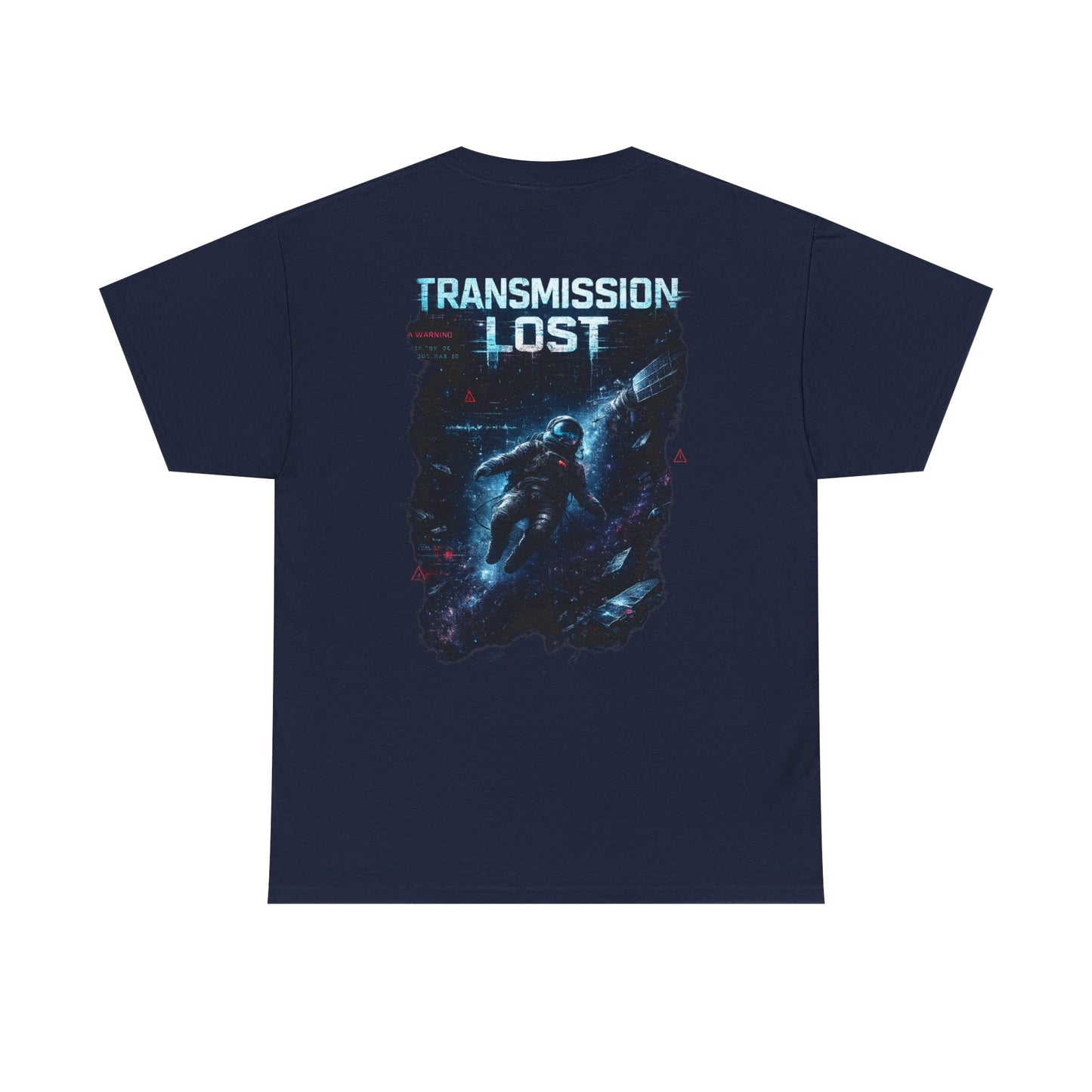 Transmission Lost Astronaut T-Shirt | Sci-Fi Space Graphic Tee, Futuristic Cosmic Streetwear Shirt