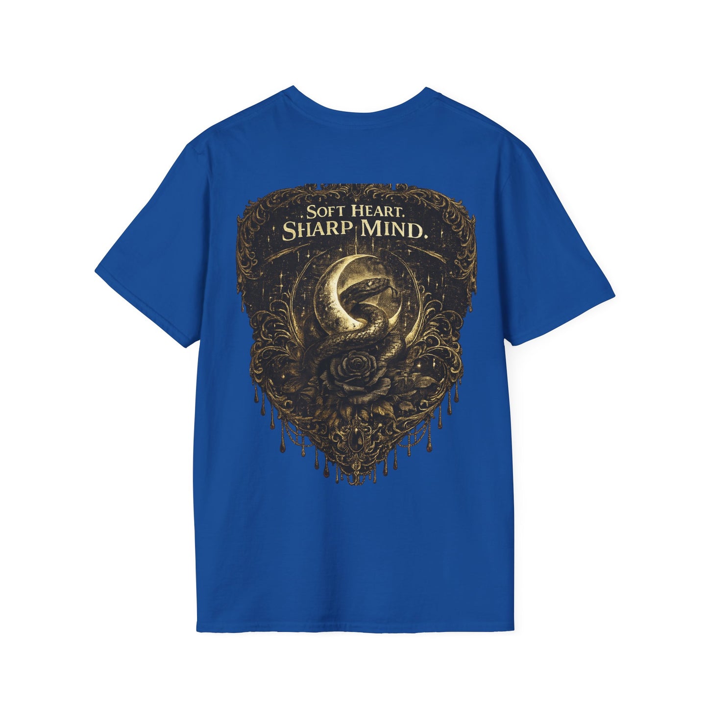 Soft Heart Sharp Mind Tee — Inspirational Minimalist Graphic T-Shirt