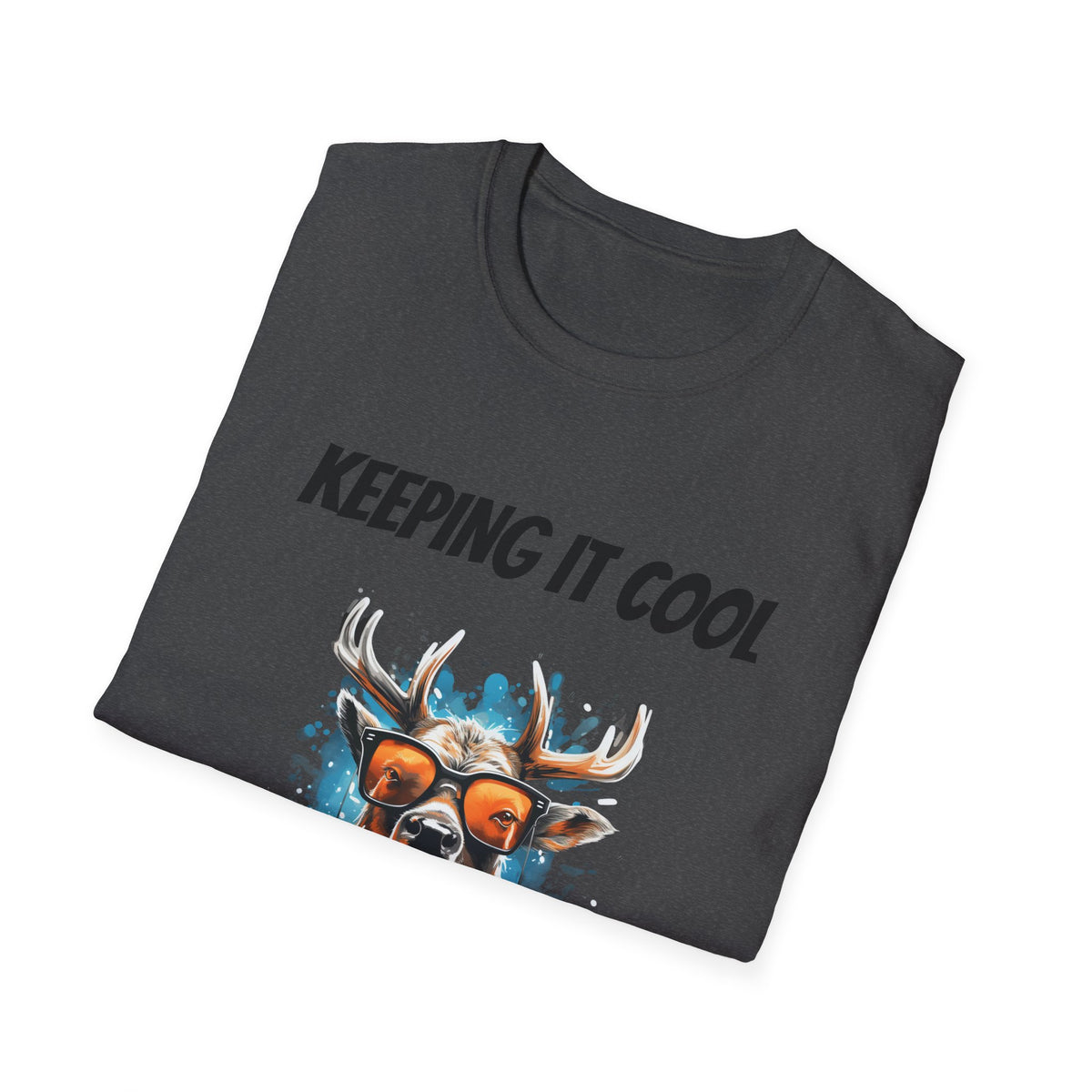 Keeping It Cool Antler Graphic T-Shirt - product view
