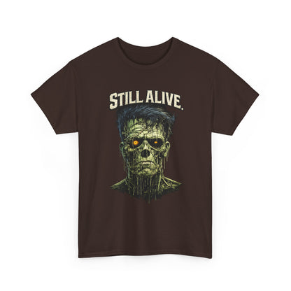 Still Alive Zombie Tee — Retro Horror Graphic T-Shirt