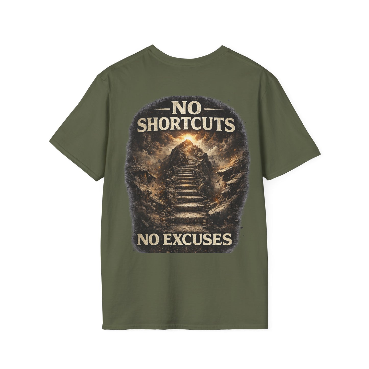 No Shortcuts No Excuses Men's Graphic T-Shirt