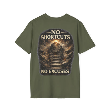 No Shortcuts No Excuses Men's Graphic T-Shirt