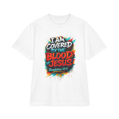 Covered by the Blood of Jesus T-Shirt — Revelation 12:11 Graphic Tee
