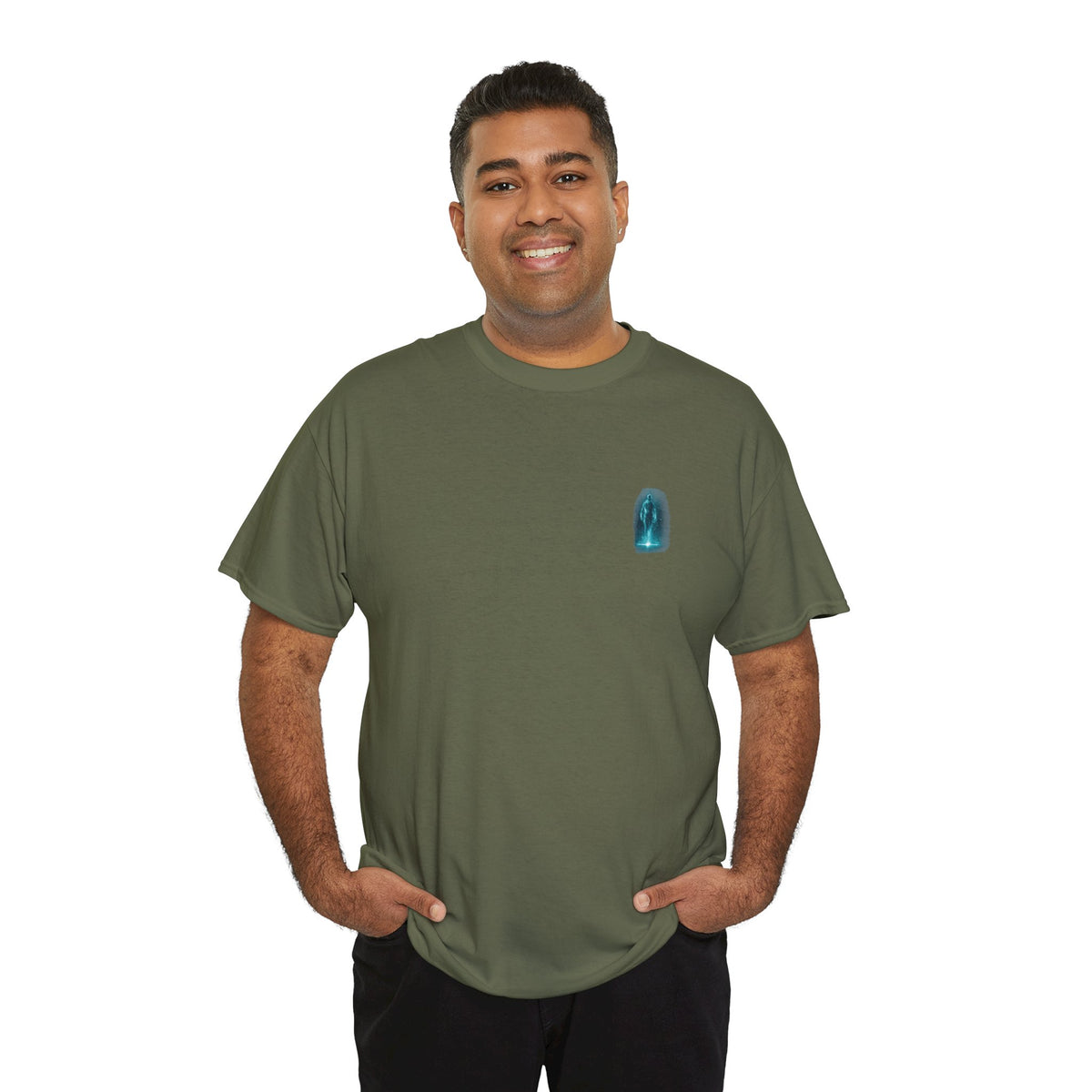 Ghost in the Grid Cyberpunk T-Shirt - product view