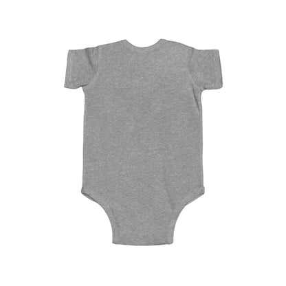 Baby Bodysuit — Cute Conversation Bubbles Design ("Beep Boop", "I'm New Here")