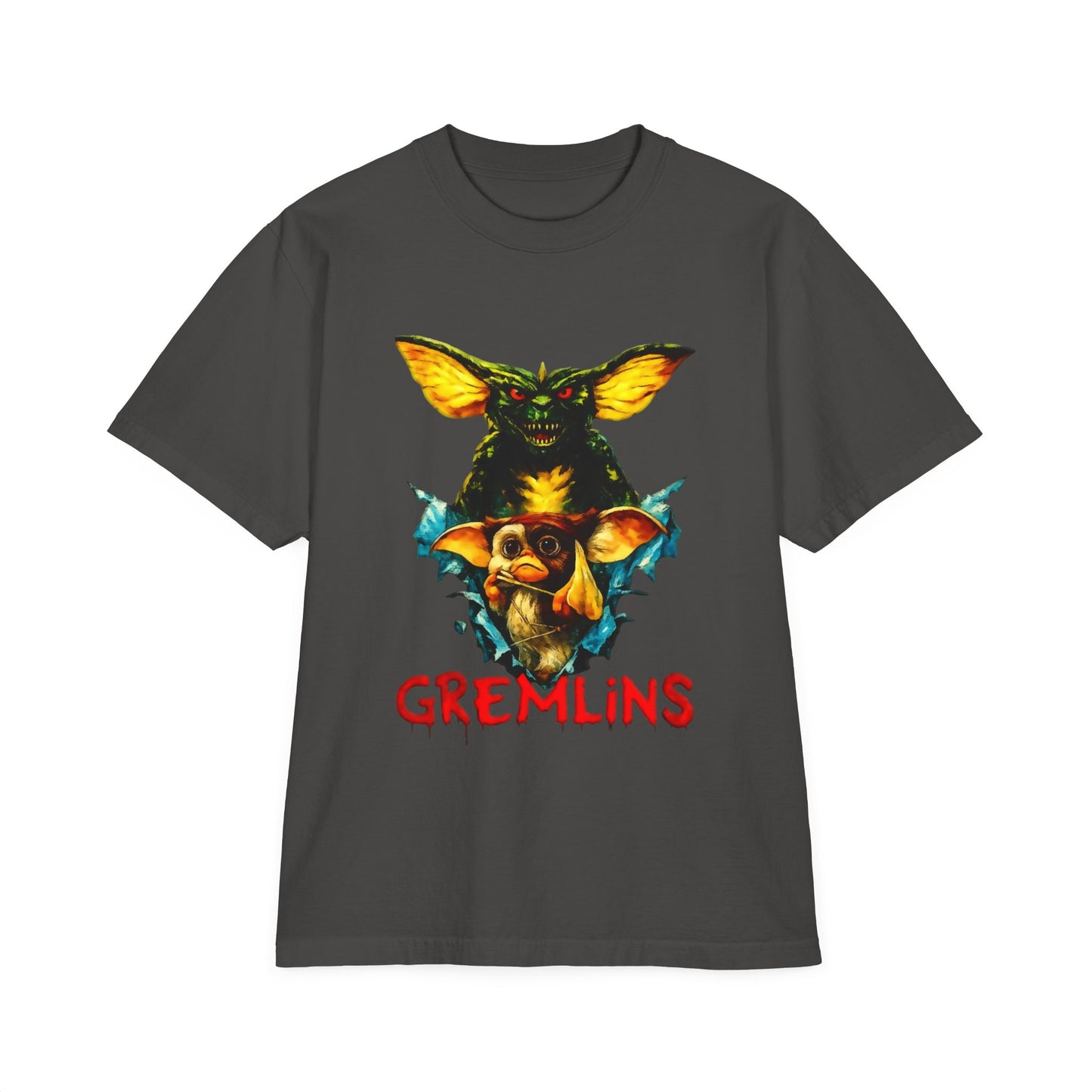 Gremlins Movie T-Shirt — Vintage Gizmo & Stripe Retro Horror Tee