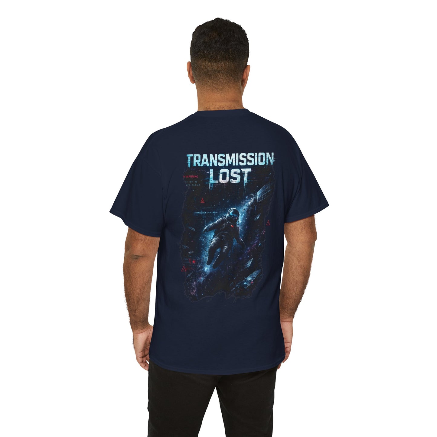 Transmission Lost Astronaut T-Shirt | Sci-Fi Space Graphic Tee, Futuristic Cosmic Streetwear Shirt