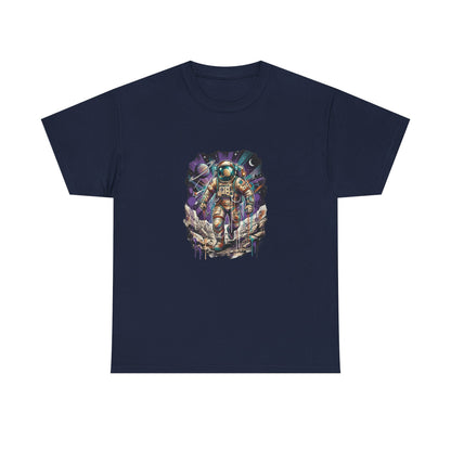 Cosmic Drifter Graffiti Astronaut T-Shirt