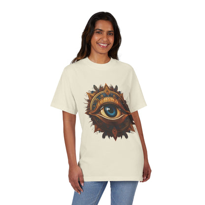Mystic All-Seeing Eye T-Shirt — Boho Spiritual Graphic Tee