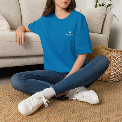 Becoming Butterfly T-Shirt — Inspirational Women’s Growth Tee