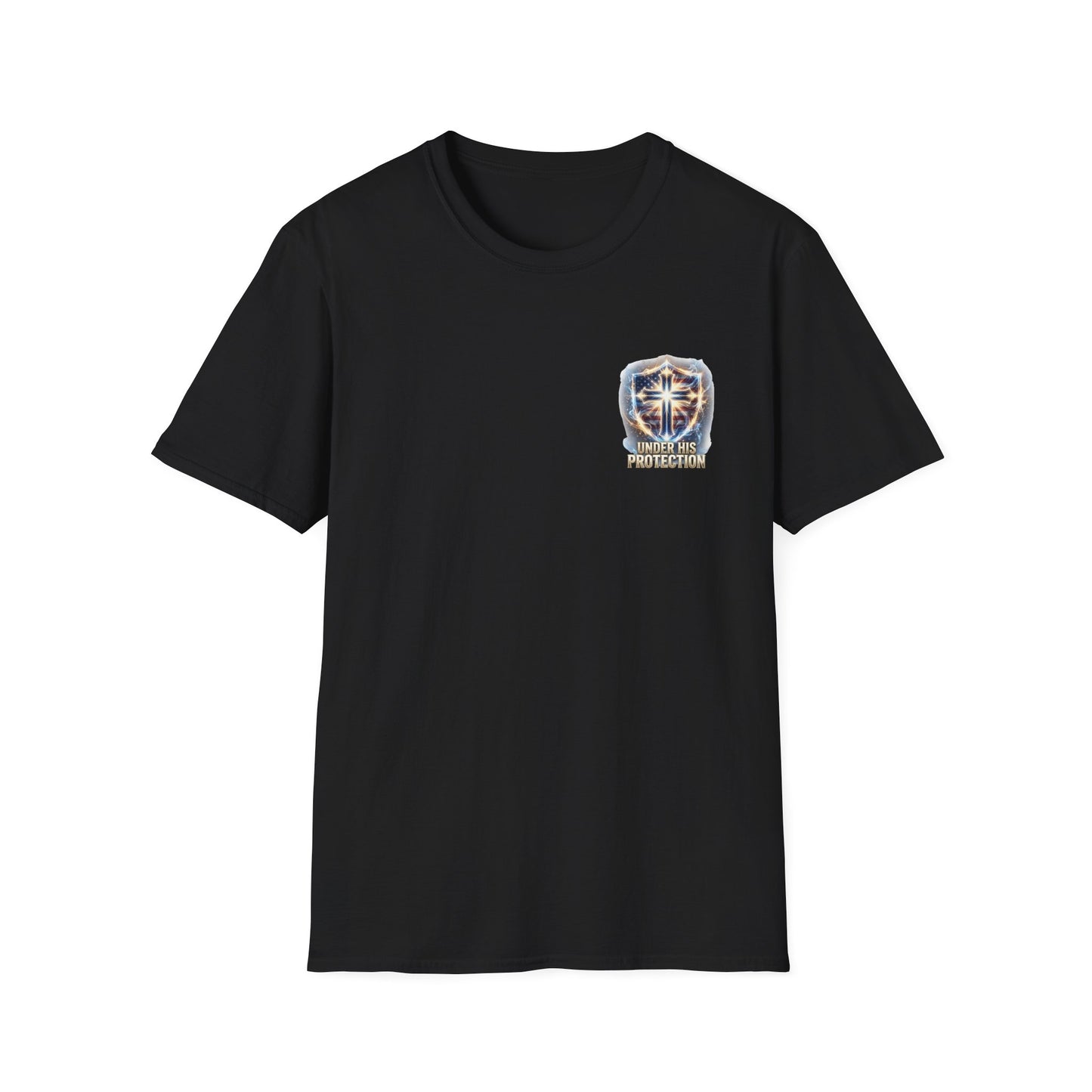 Armor of God Christian T-Shirt | Defend Freedom Faith Graphic Tee | Under His Protection Bible Shirt
