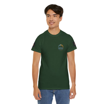 Starforged Built for the Stars Sci-Fi T-Shirt - product view