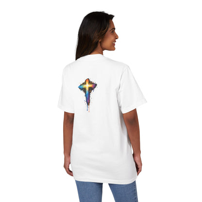 God Is Good All The Time T-Shirt — Colorful Christian Faith Tee (Psalm 100:5)