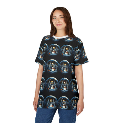 Winter Snow Globe All-Over Print T-Shirt - product view