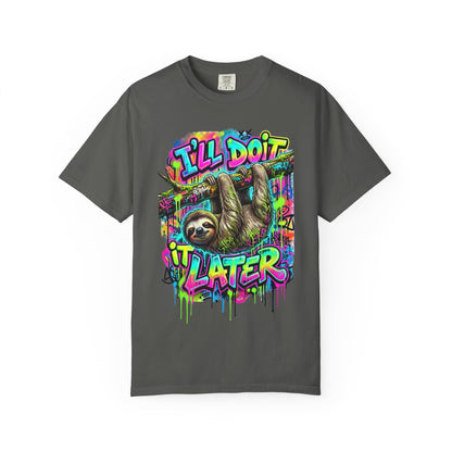 I'll Do It Later Sloth T-Shirt