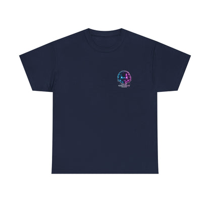 Nightrave 2099 Cyberpunk Skull DJ T-Shirt - product view