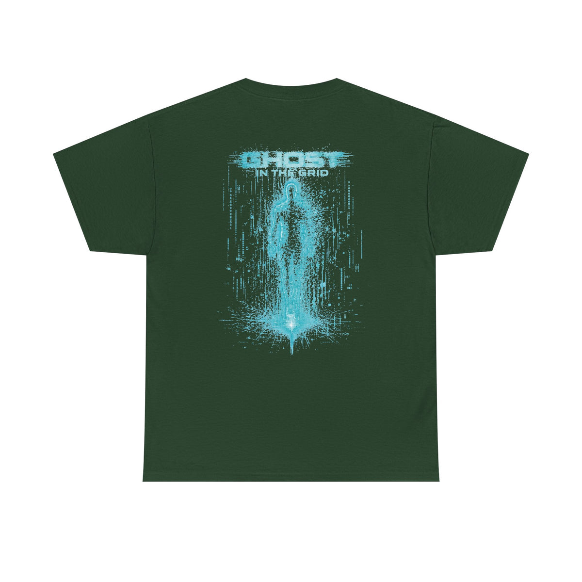 Ghost in the Grid Cyberpunk T-Shirt - product view